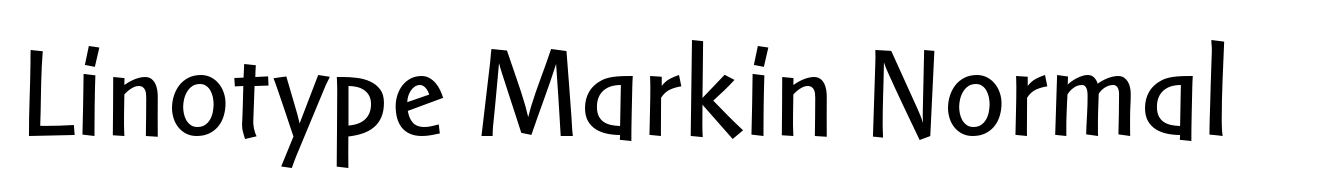 Linotype Markin Normal